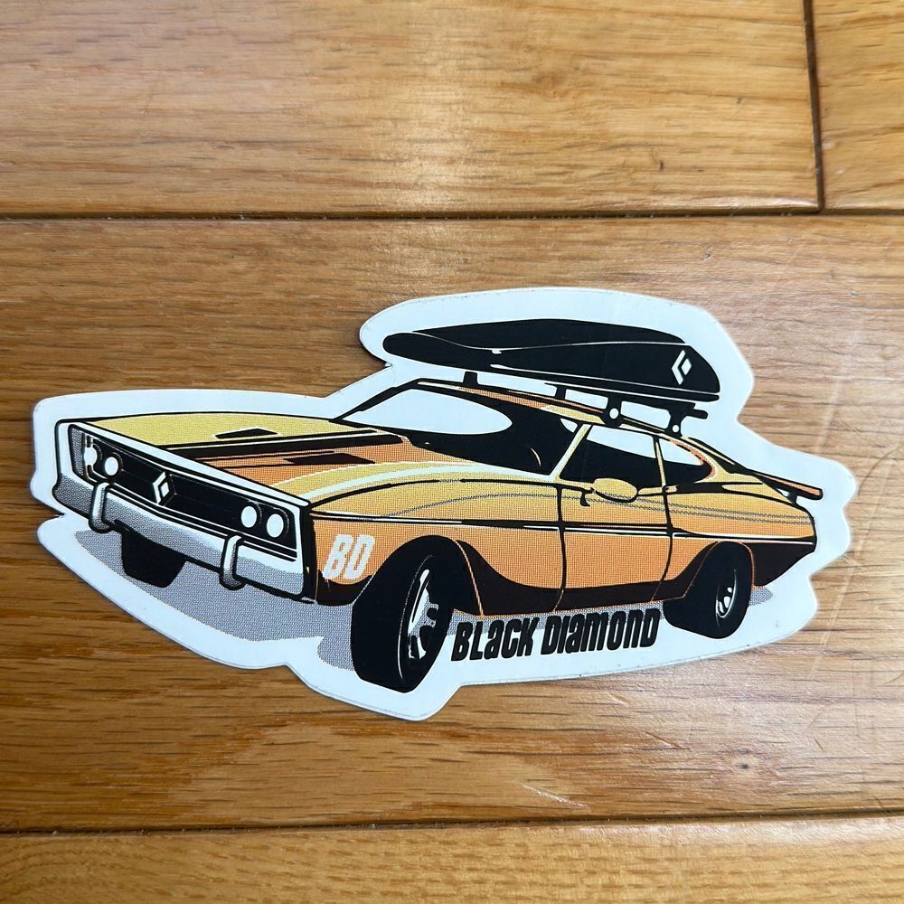 Black Diamond Muscle Car Cargo Box CAR Sticker / Decal Automotive Equipment - Picture 5 of 5
